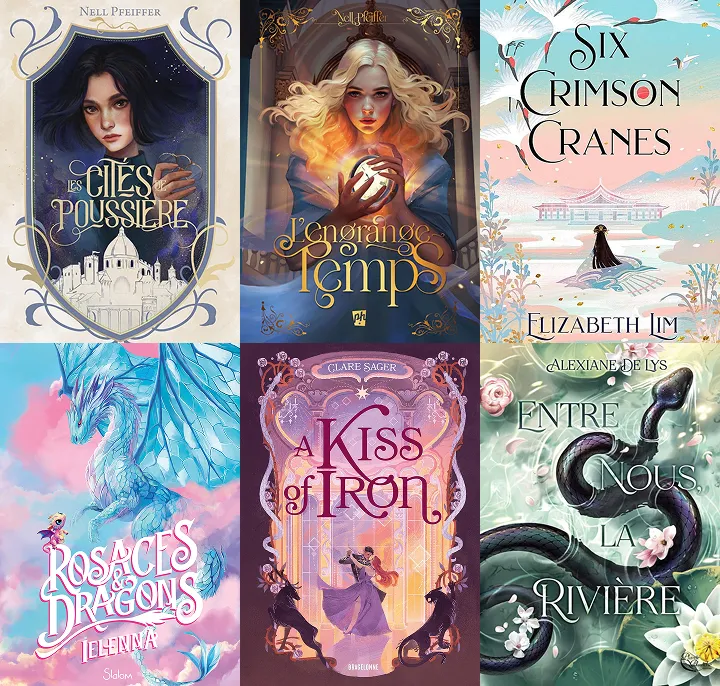 divers couverture de livres de Young Adult