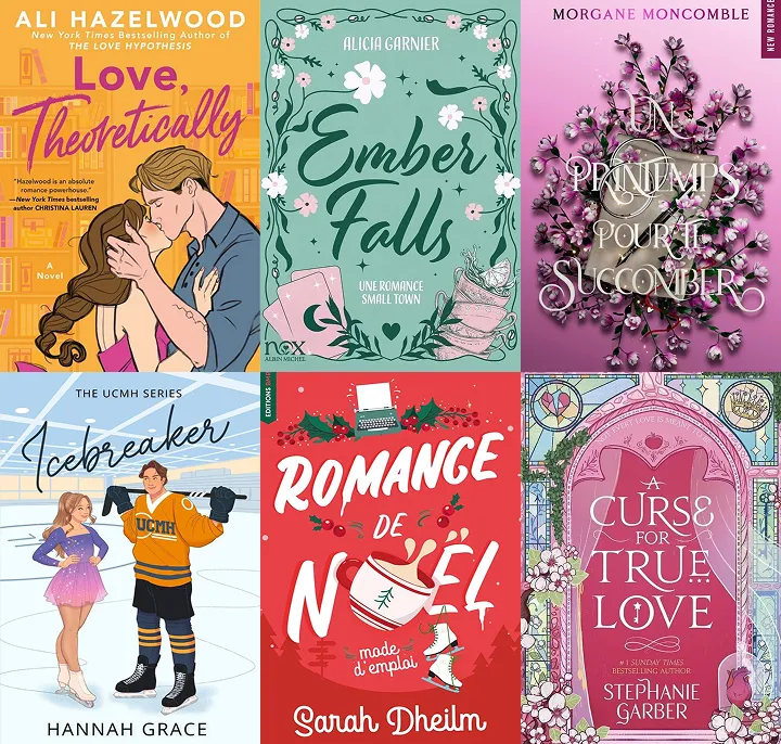 divers couverture de livres de romance