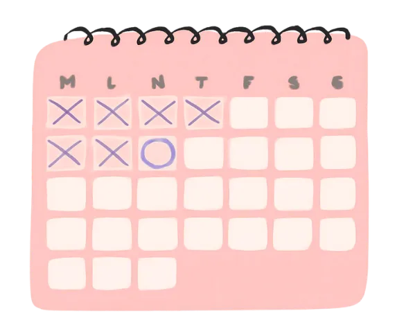 illustration d'un calendrier d'événements