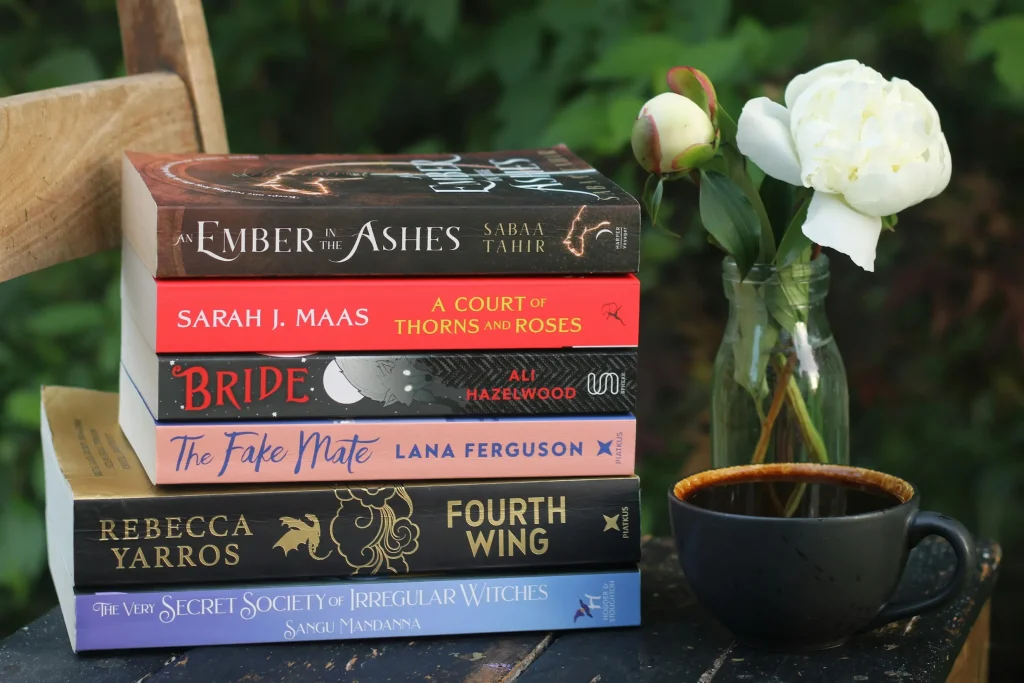 pile de divers livres de fantasy